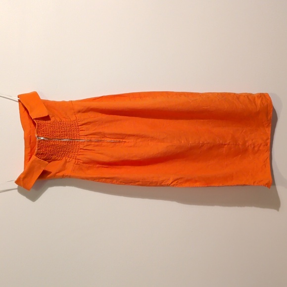 REFORMATION marcella linen strapless dress - size 2 - Picture 9 of 11